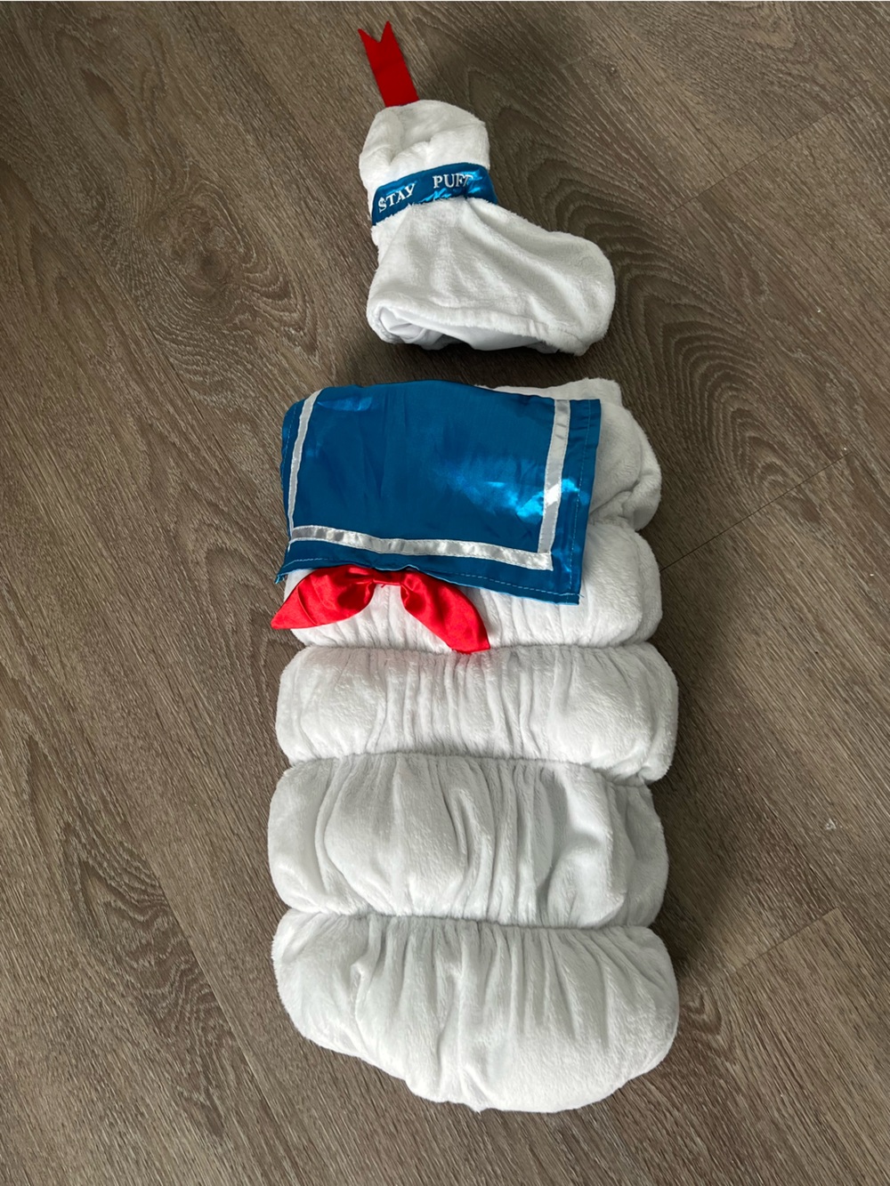 Baby Ghostbusters Stay Puft Swaddle Costume